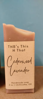 Cedarwood Lavender Handmade Soap Bar