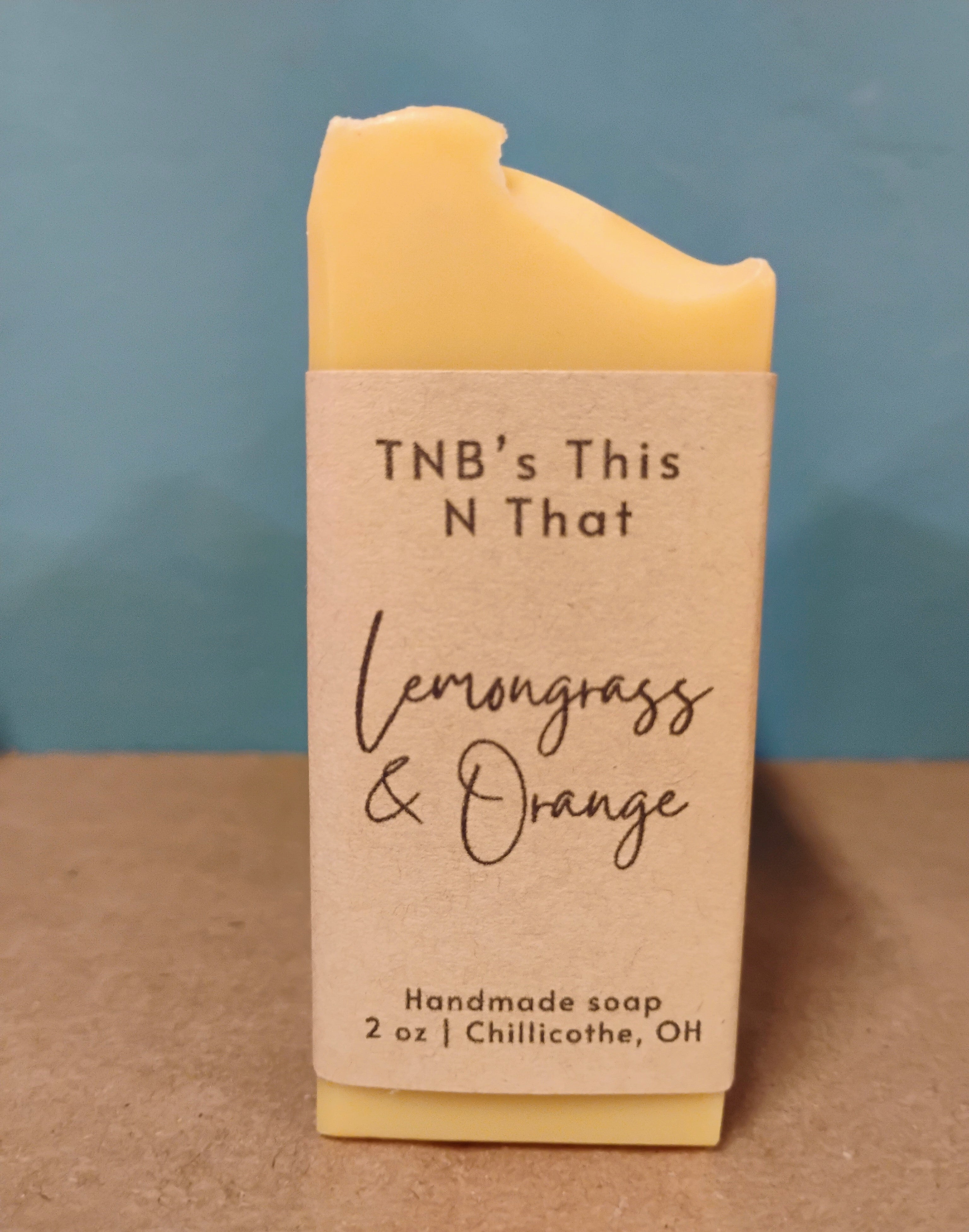 Lemongrass & Orange Handmade Soap Bar