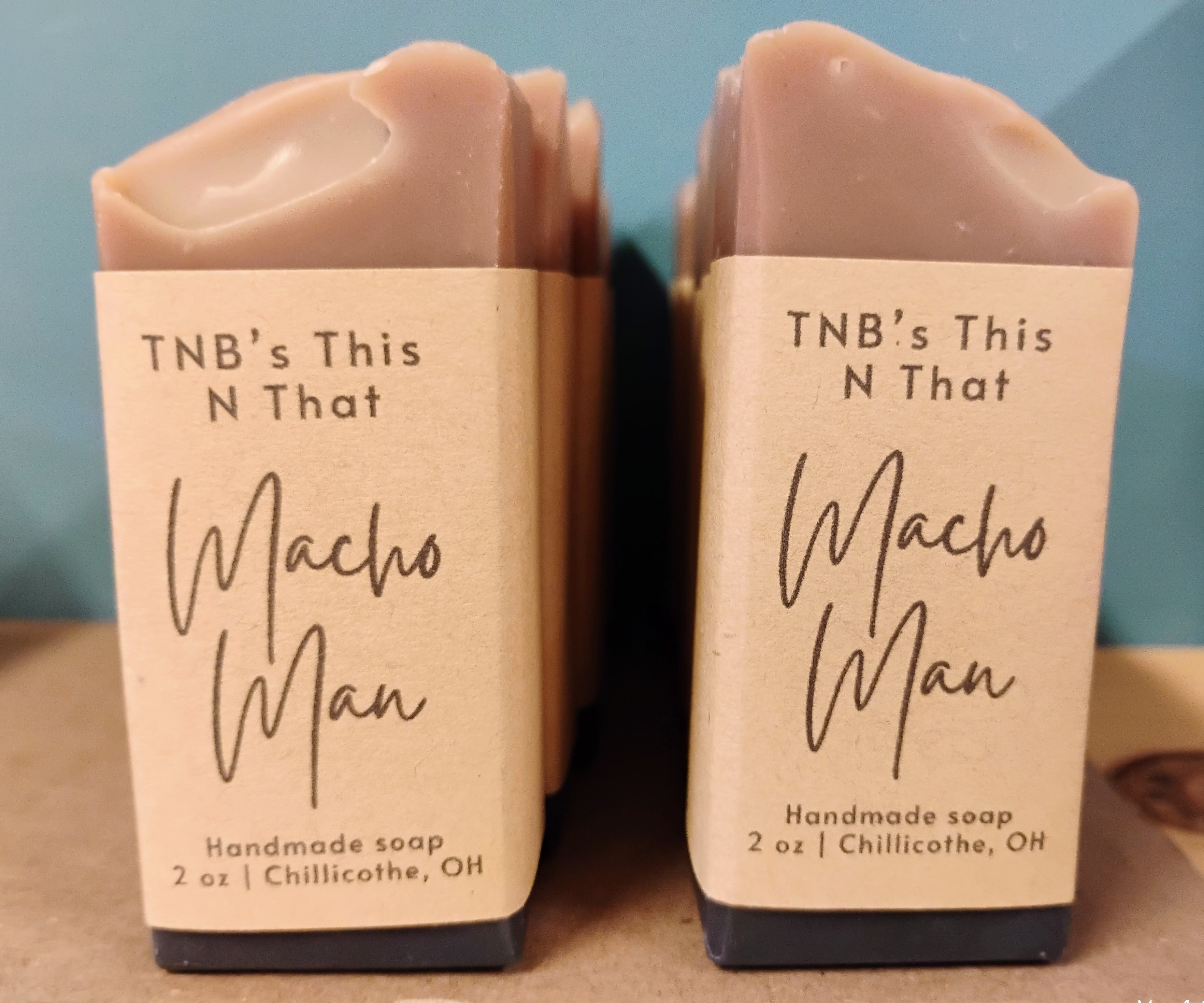 Macho Man Bridal & Wedding Soap Favor