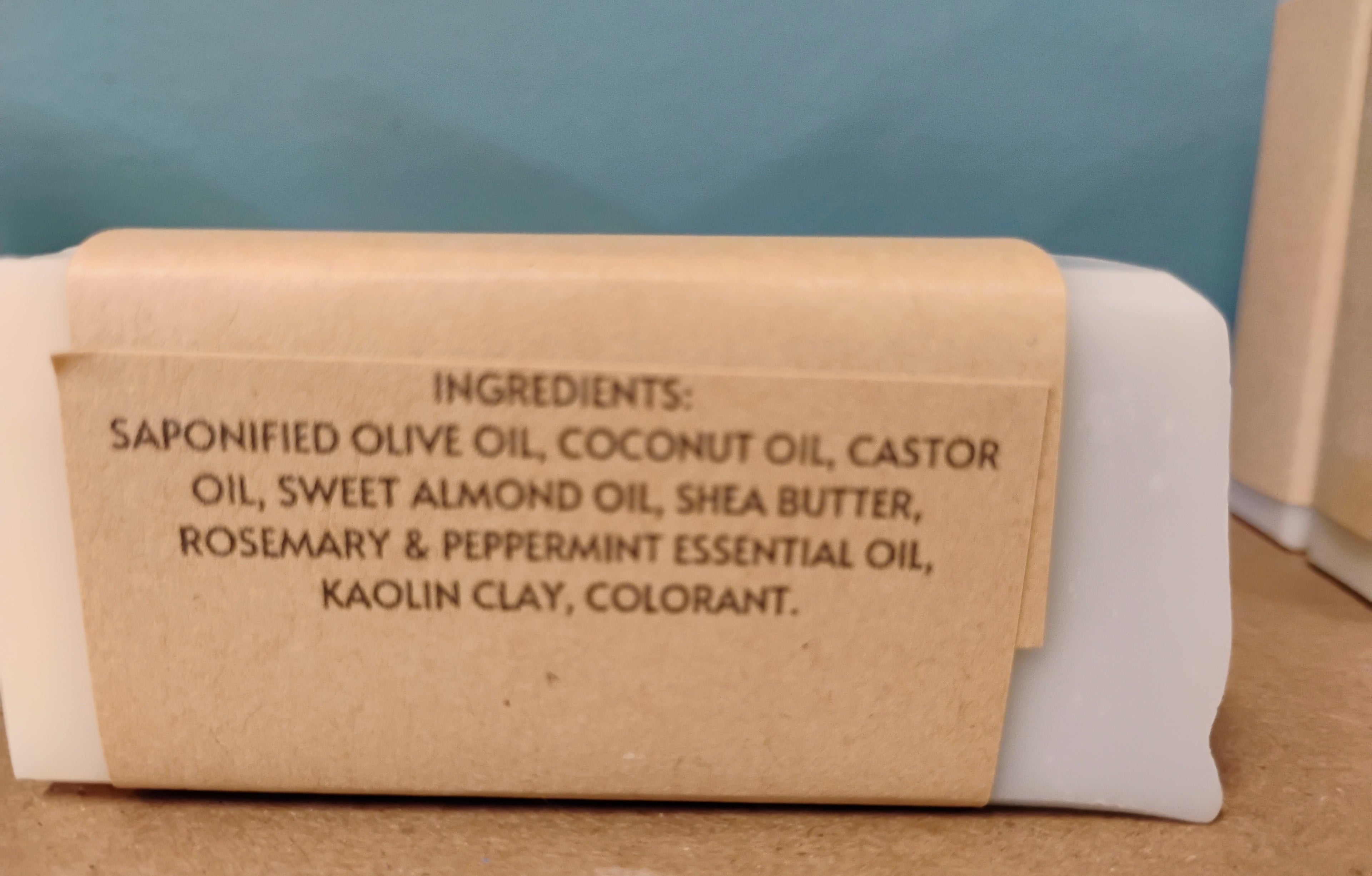 Rosemary & Peppermint Handmade Soap Bar